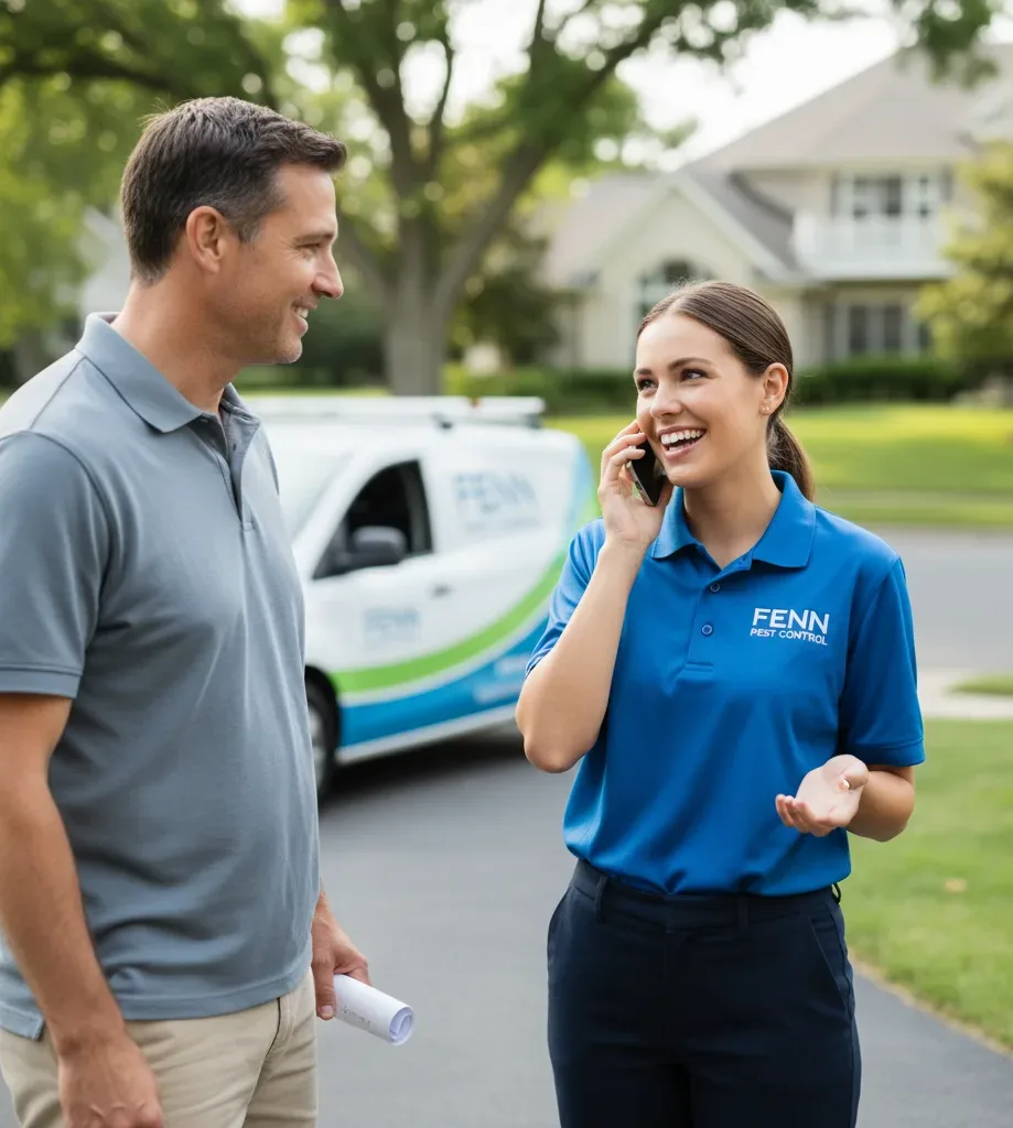 Fenn Pest Control customer support in Rhinelander